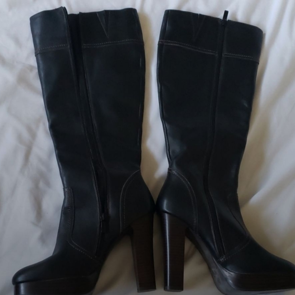 Black Leather Boots